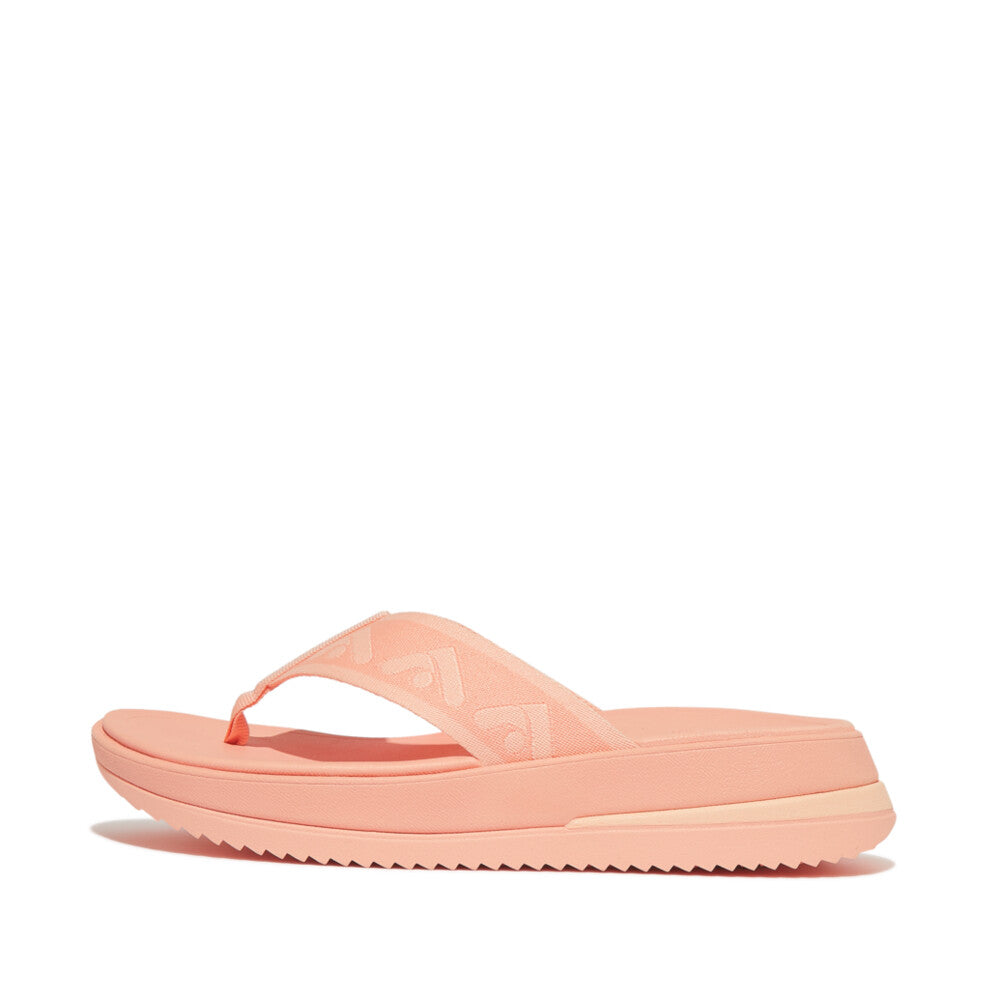 Fitflop Surff Webbing Toe Post Sandals BlushyFitflop Surff Webbing Toe Post Sandals Blushy