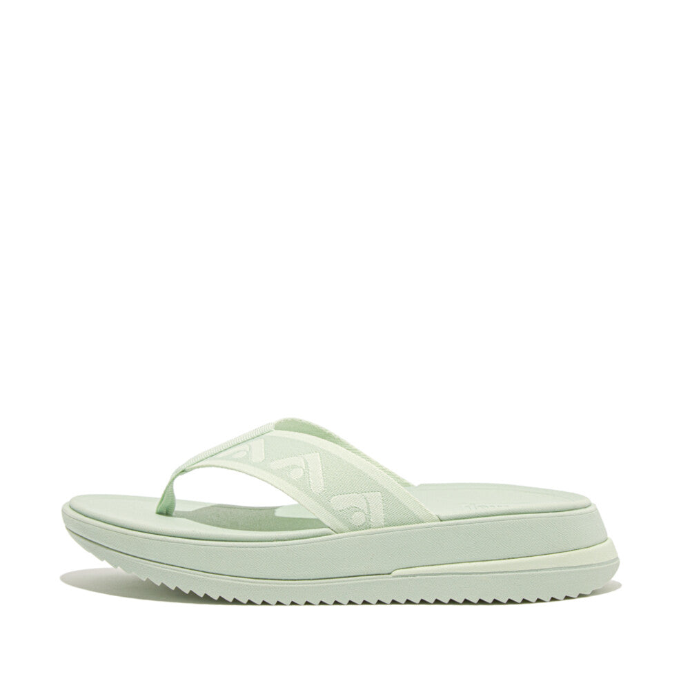 Fitflop Surff Webbing Toe Post Sandals Sage BrushFitflop Surff Webbing Toe Post Sandals Sage Brush