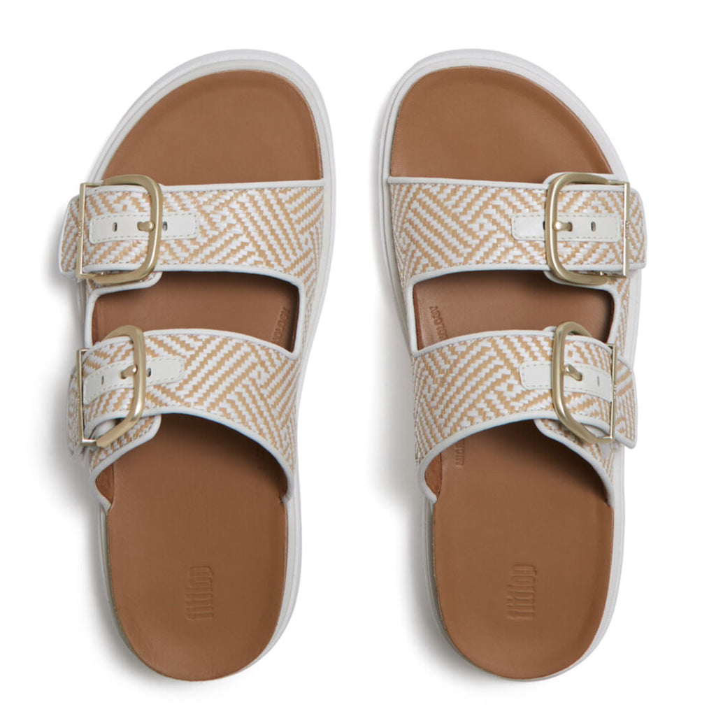 GEN-FF Buckle Graphic-weave Two-bar Slides