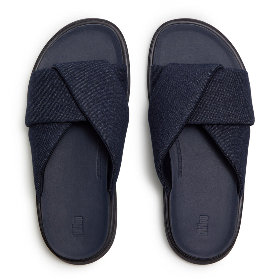 GEN-FF Folded-Denim Slides