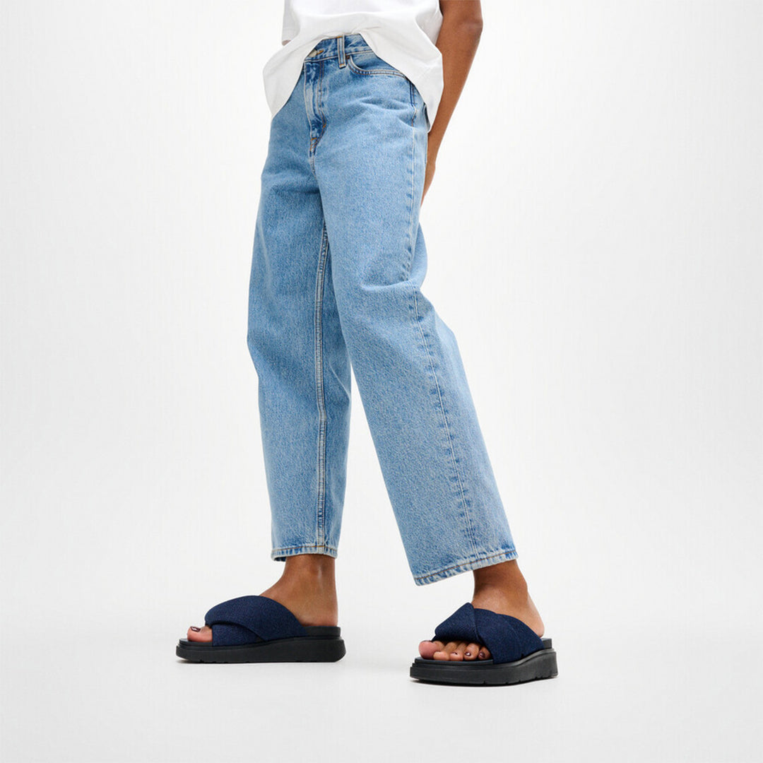 GEN-FF Folded-Denim Slides