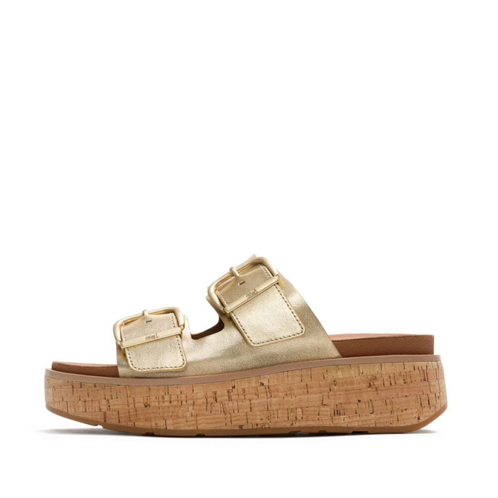 GEN-FF Max Buckle Leather/cork Two-bar Slides