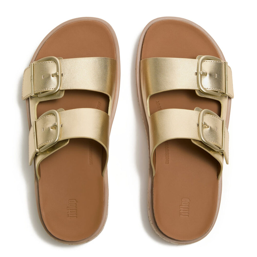 GEN-FF Max Buckle Leather/cork Two-bar Slides
