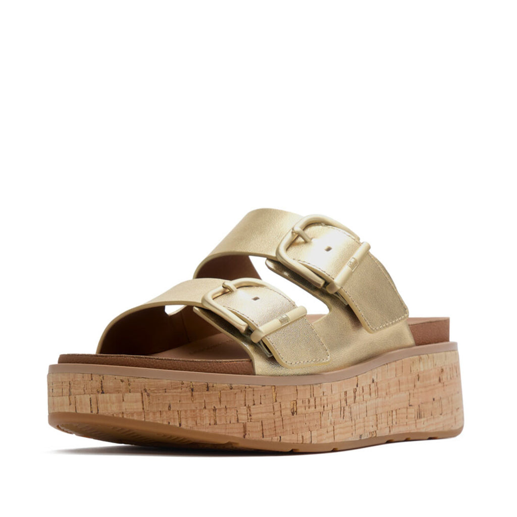 GEN-FF Max Buckle Leather/cork Two-bar Slides