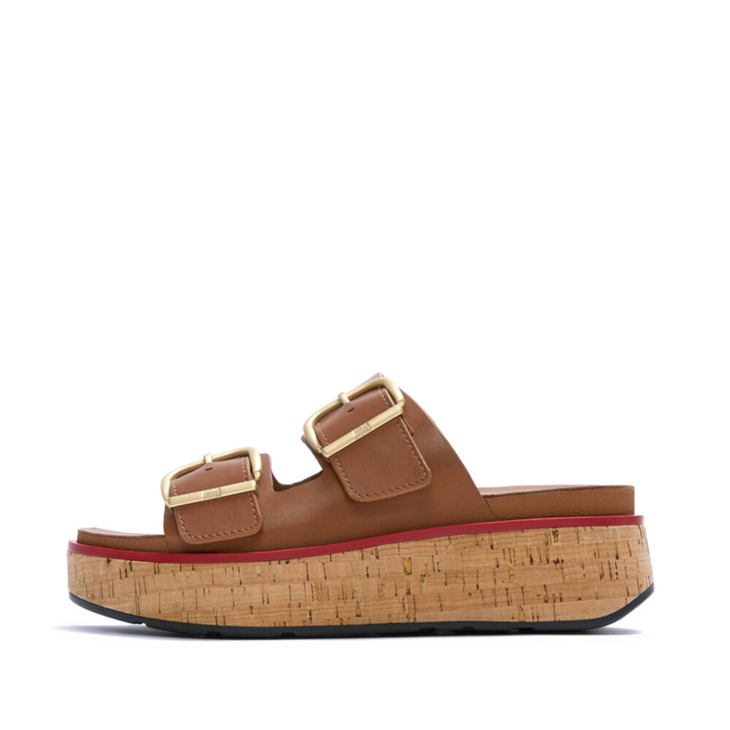 GEN-FF Max Buckle Leather/cork Two-bar Slides