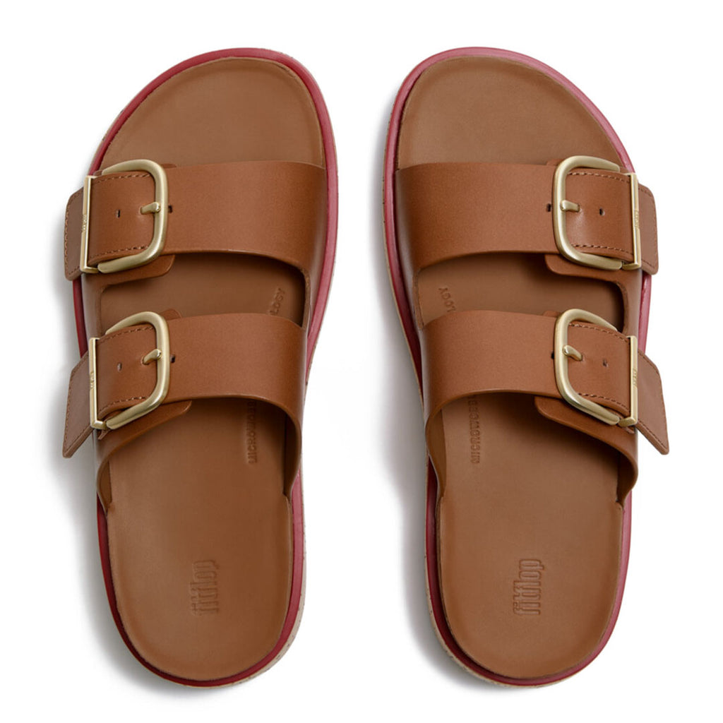 GEN-FF Max Buckle Leather/cork Two-bar Slides