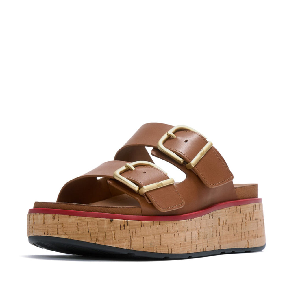 GEN-FF Max Buckle Leather/cork Two-bar Slides