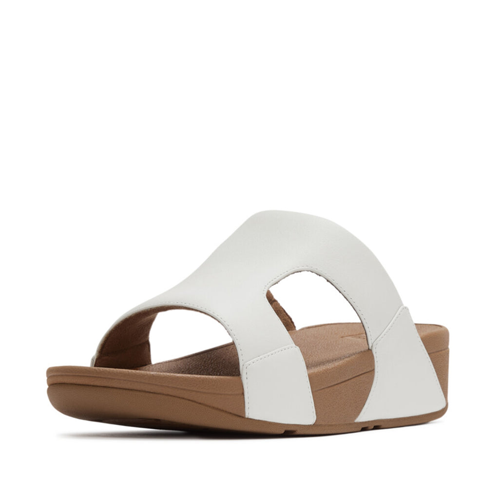 LULU Leather H-Bar Slides