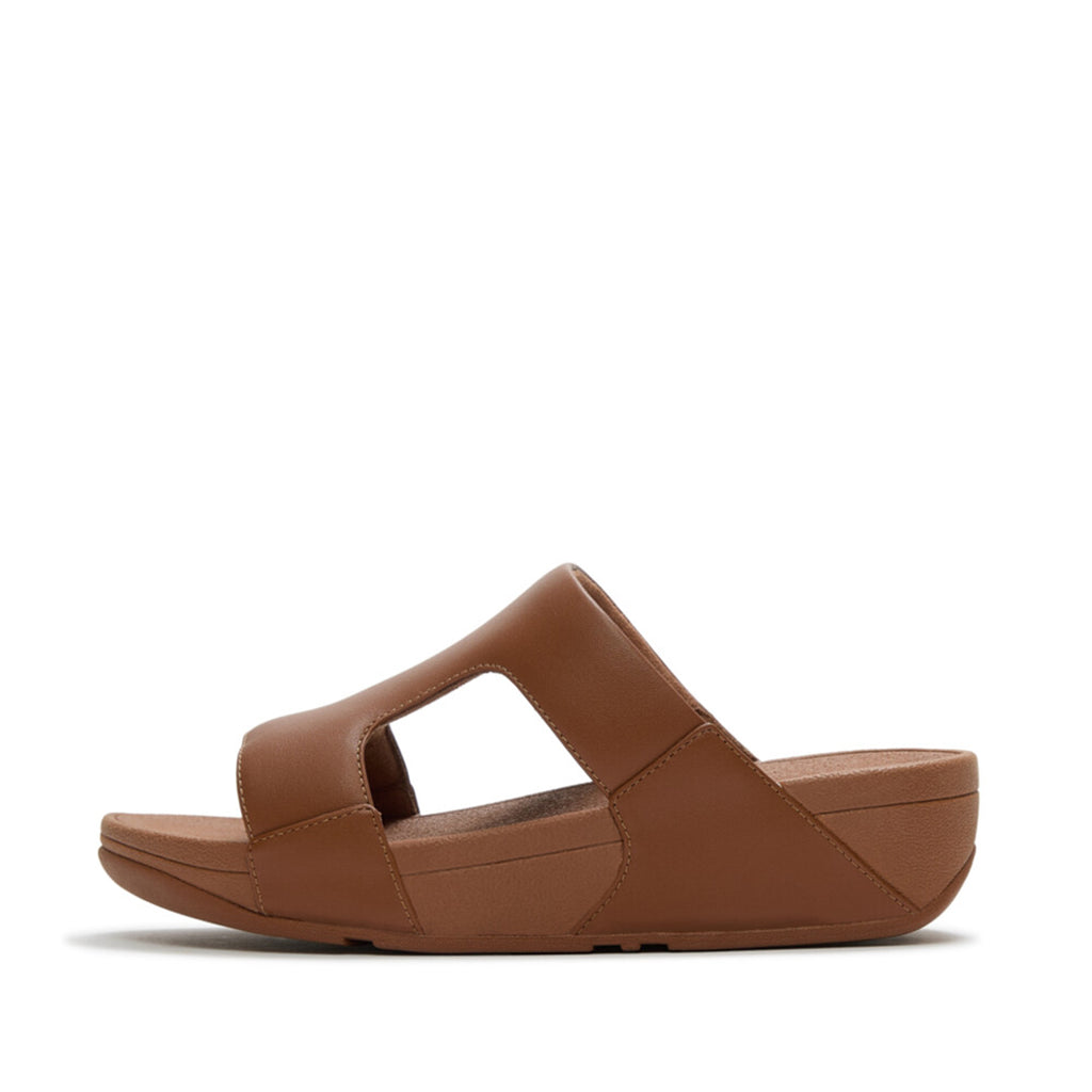LULU Leather H-Bar Slides
