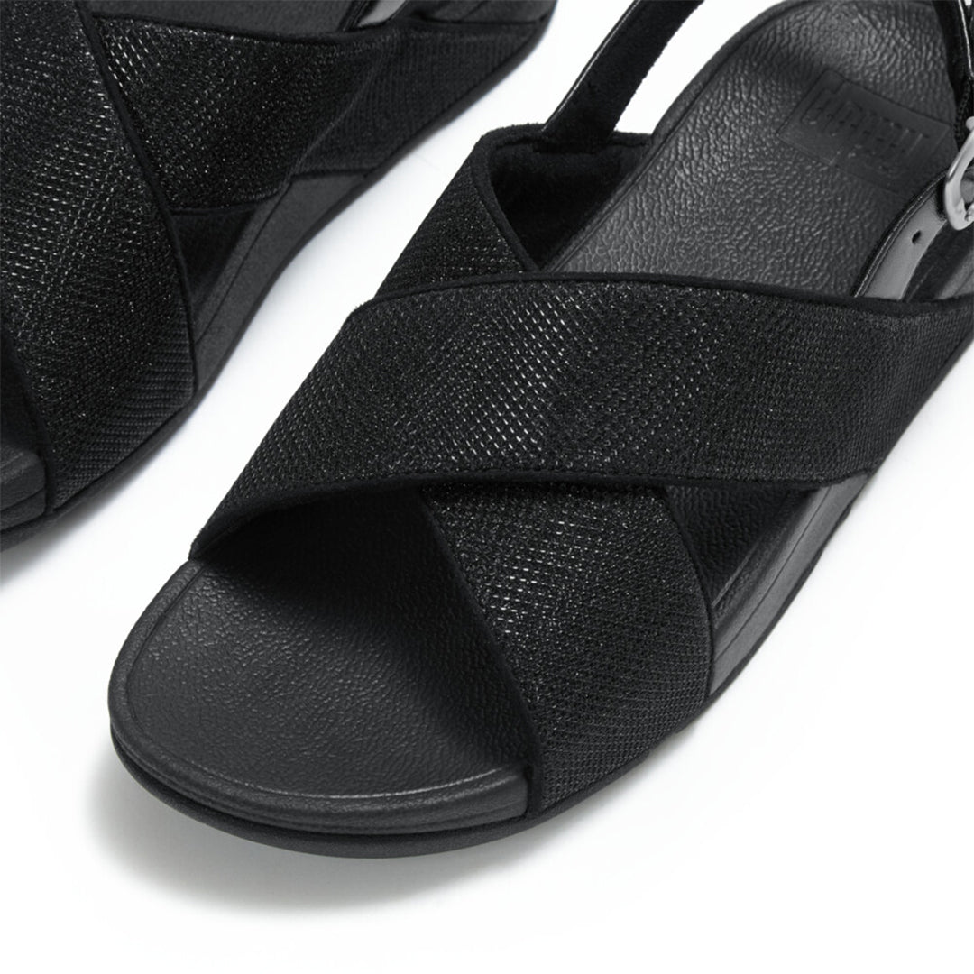 LULU Shimmerglitz Back-Strap Sandals