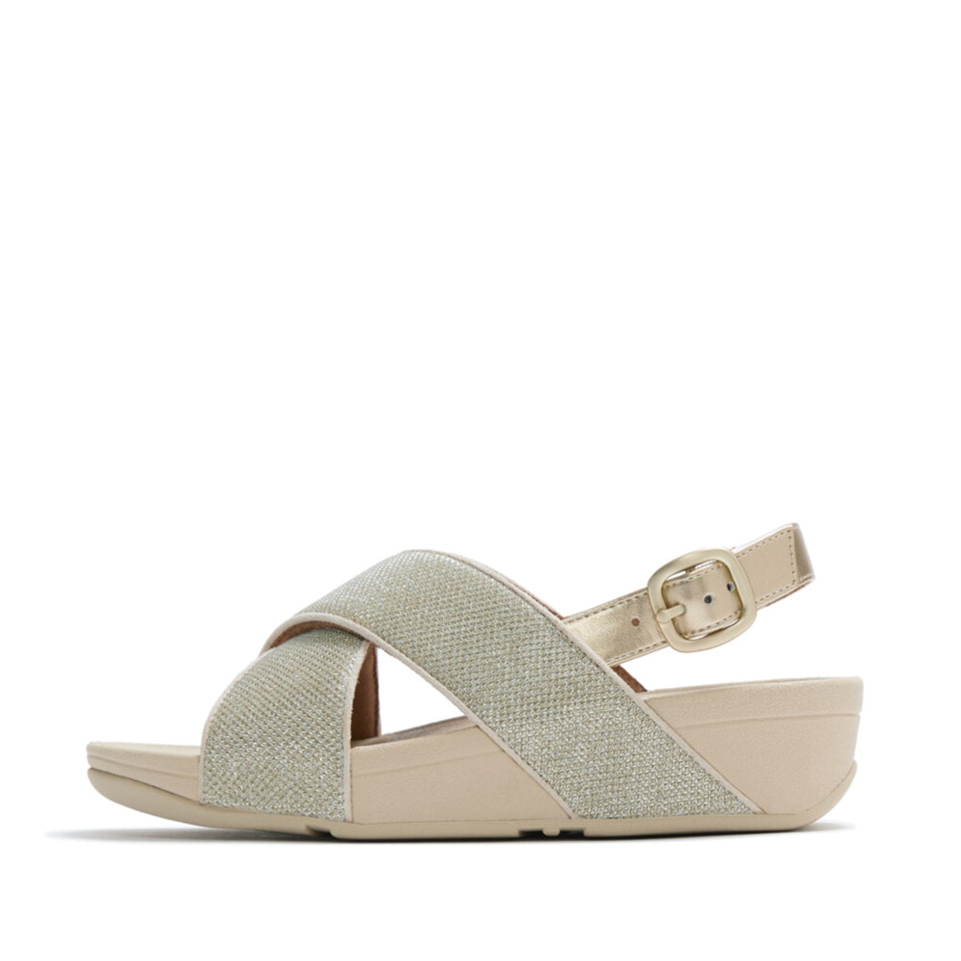 LULU Shimmerglitz Back-Strap Sandals