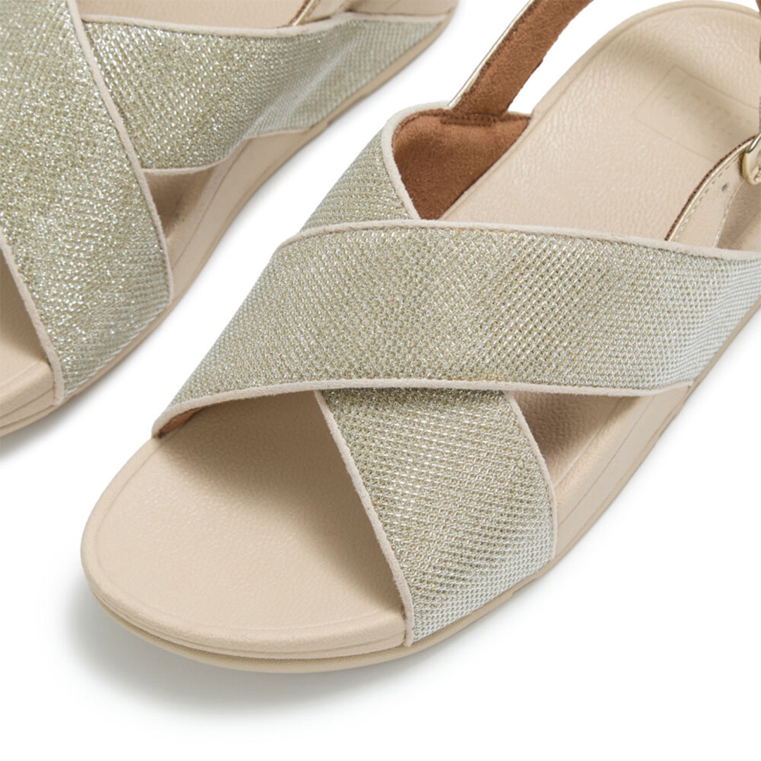 LULU Shimmerglitz Back-Strap Sandals