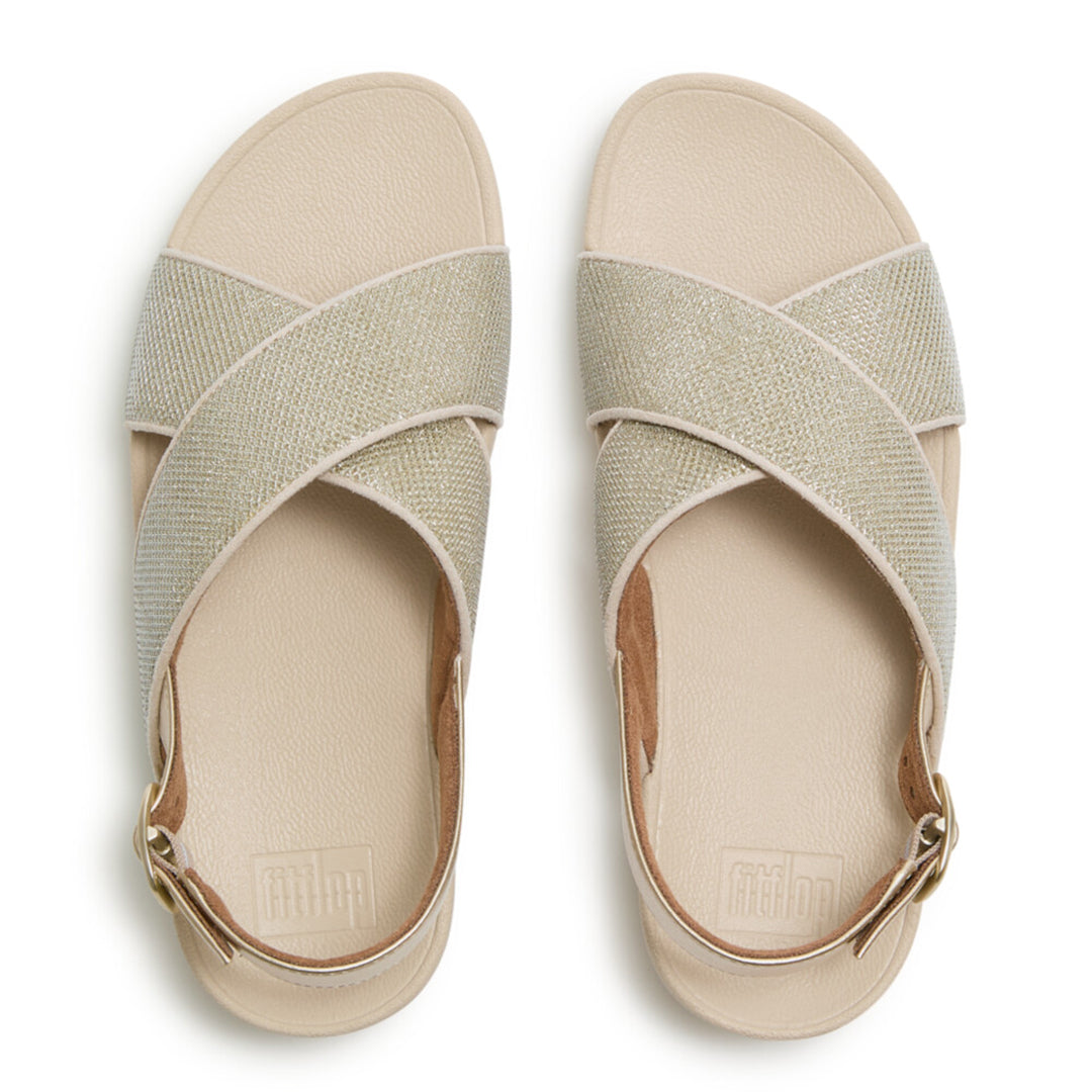 LULU Shimmerglitz Back-Strap Sandals