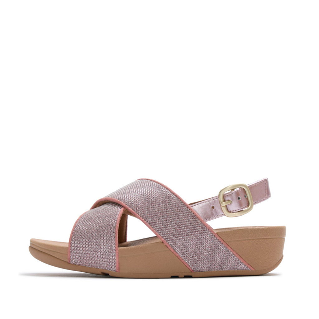 LULU Shimmerglitz Back-Strap Sandals