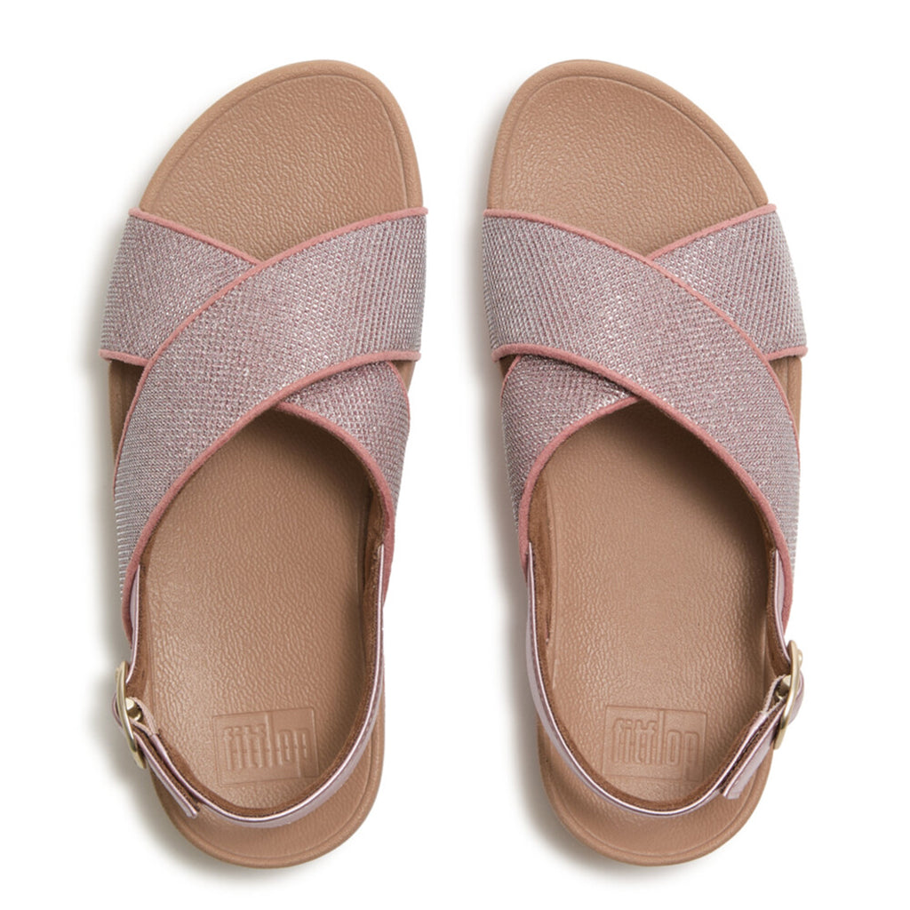 LULU Shimmerglitz Back-Strap Sandals