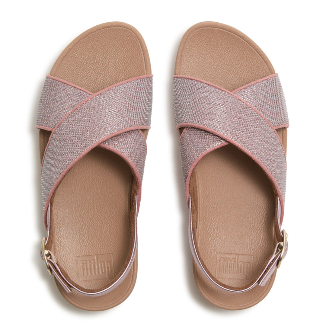 LULU Shimmerglitz Back-Strap Sandals