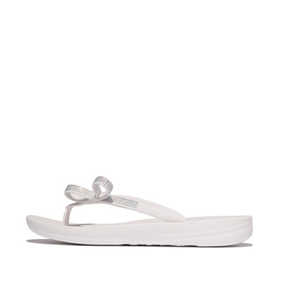 iQUSHION Glitz-Bow Flip-Flops