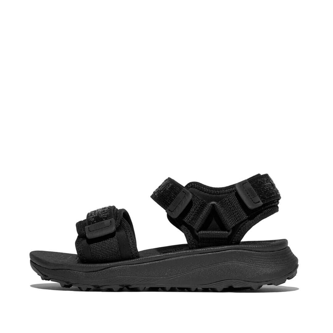FitFlop NEO-D-HYKER sandals featuring sequin detail and ergonomic comfort, designed for both trails and city streets
