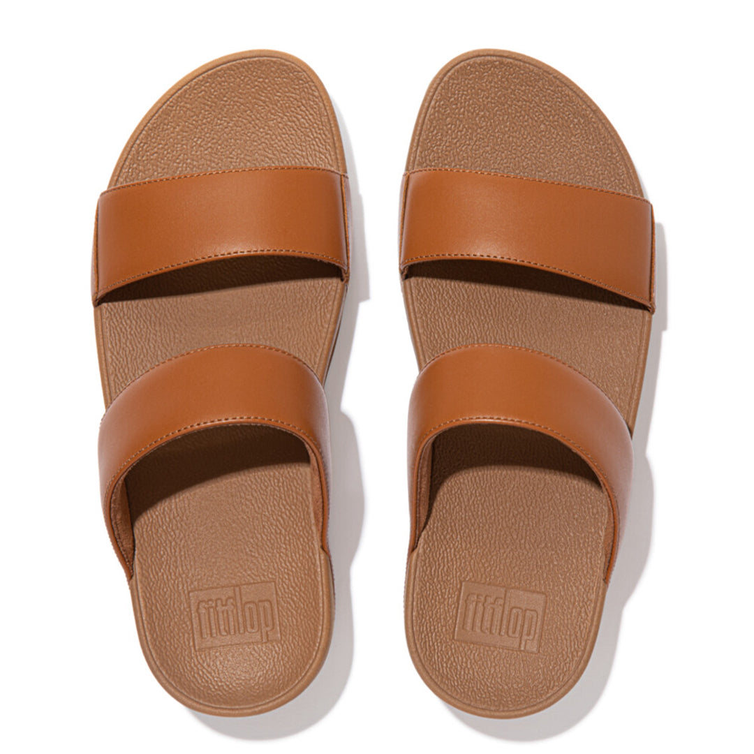LULU Leather Slides