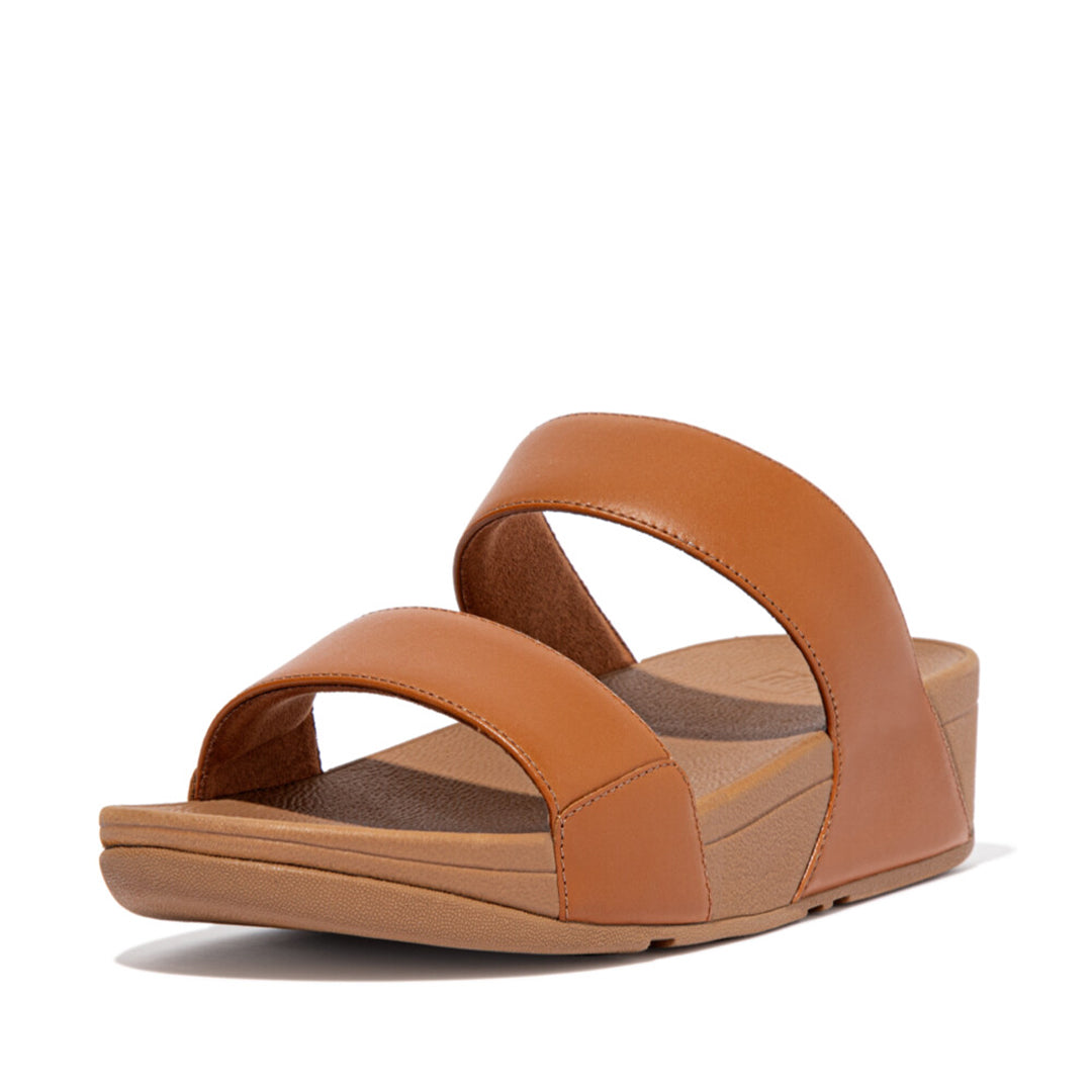 LULU Leather Slides