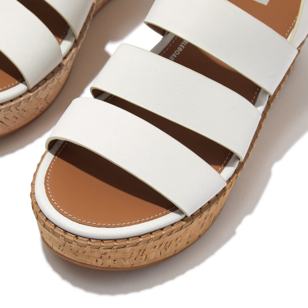 Wide fit fashion cork sandals