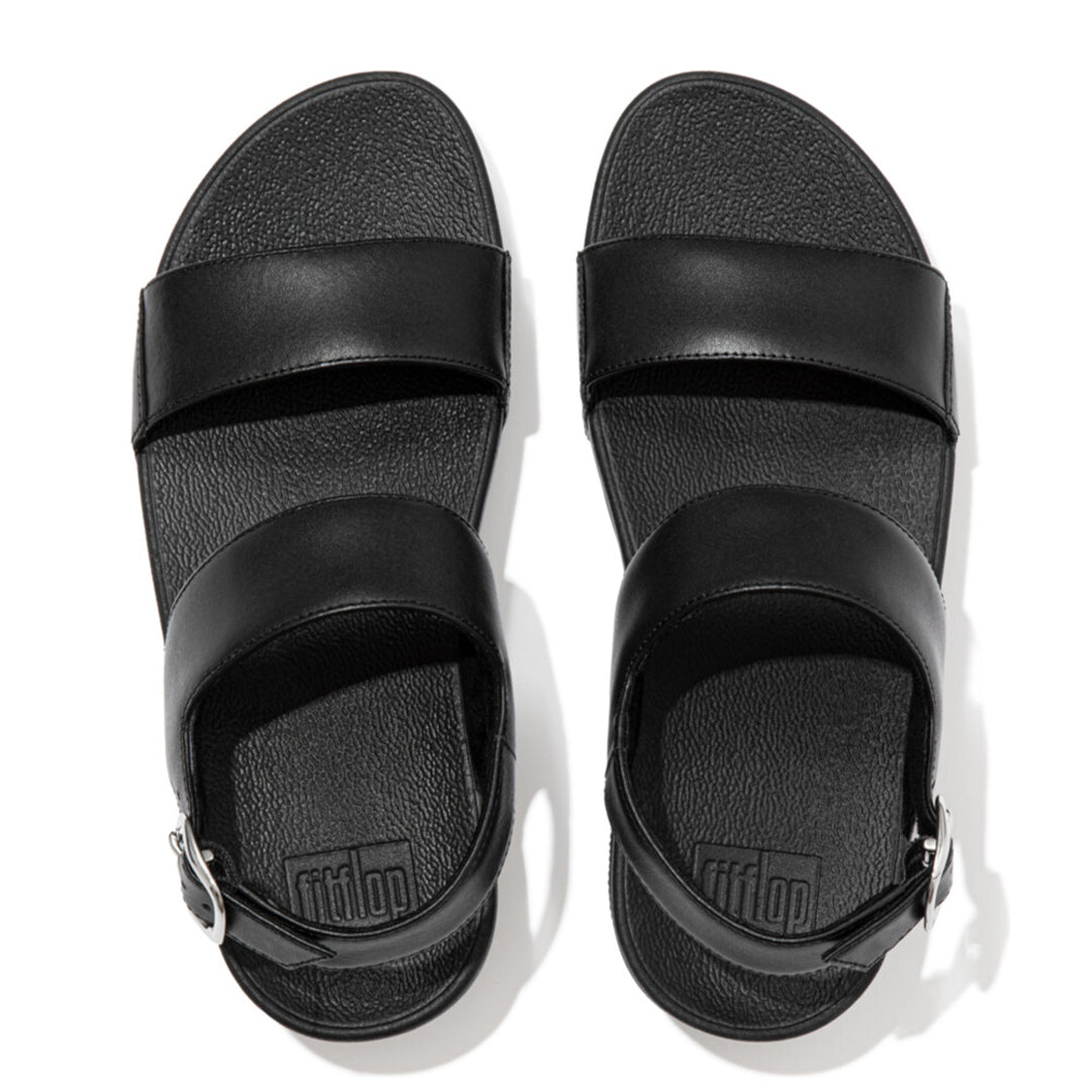 LULU Leather Back-Strap Sandals