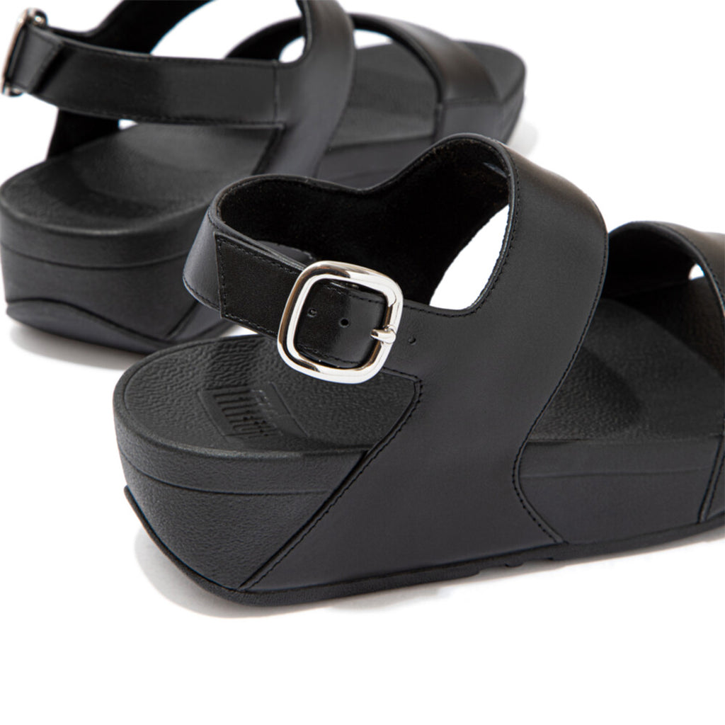 LULU Leather Back-Strap Sandals