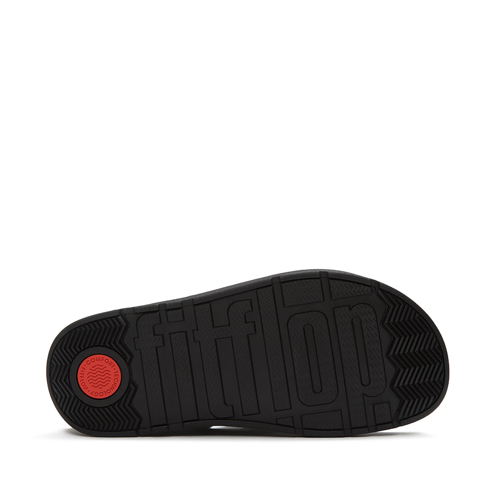 FitFlop GEN-FF Brushed Leather Fisherman Sandals featuring a lightweight Microwobbleboard™ midsole with triple-density cushioning and everyday grip.