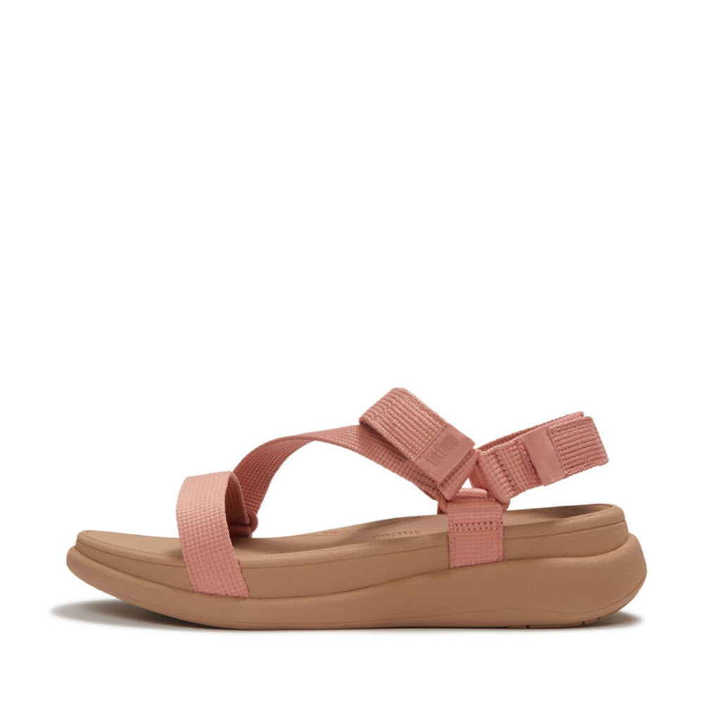 F-MODE Go Adj. Webbing Flatform Z-strap Sandals