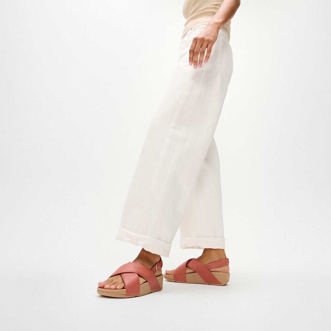 LULU Cross Back-strap Sandals