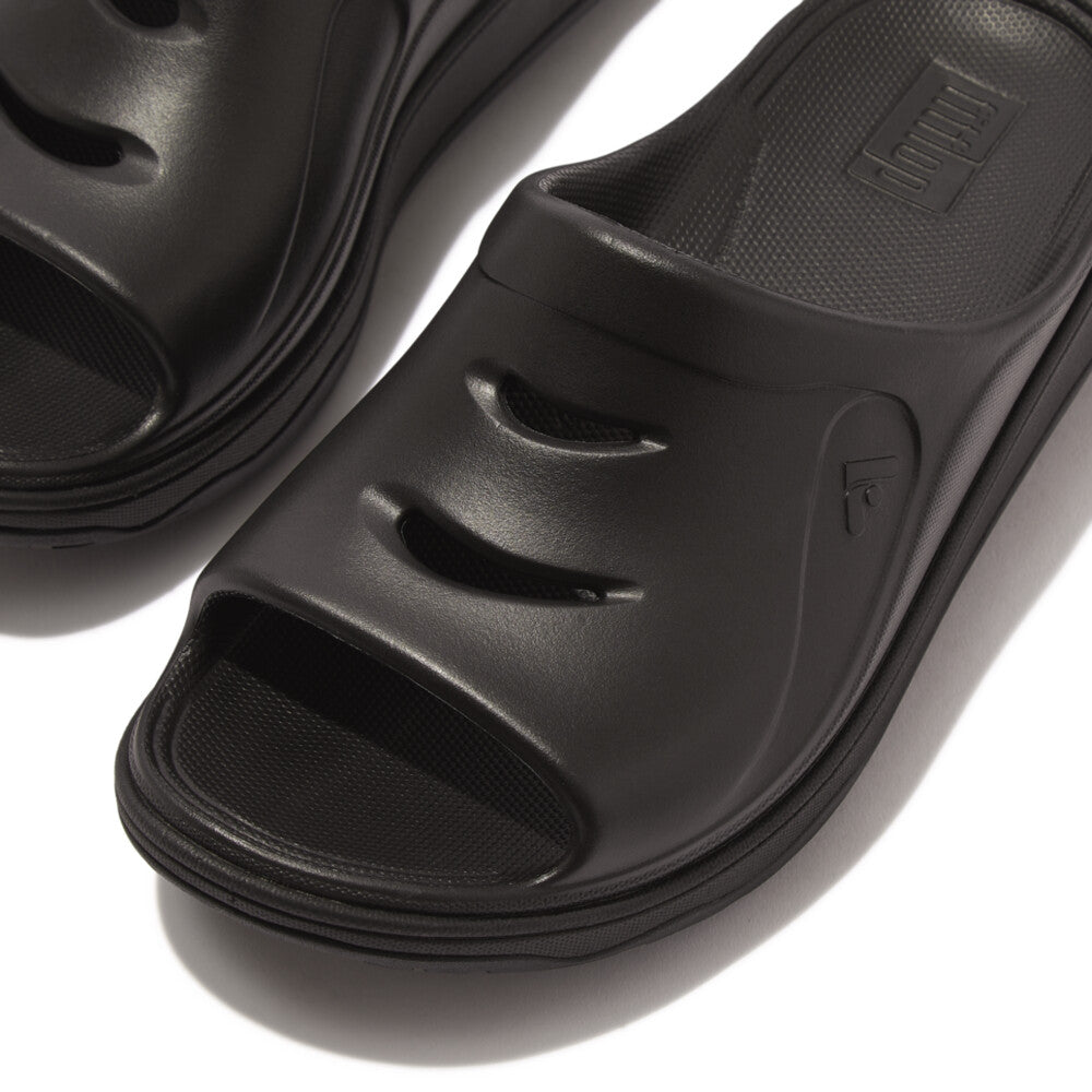 Fitflop Relief Recovery Slides Black – FitFlop Australia