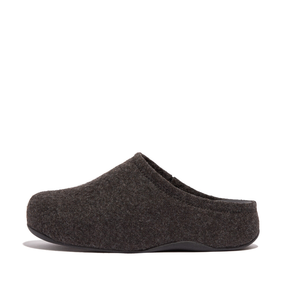 FitFlop Shuv e01 Cushy Felt Clog Slippers Black – FitFlop Australia